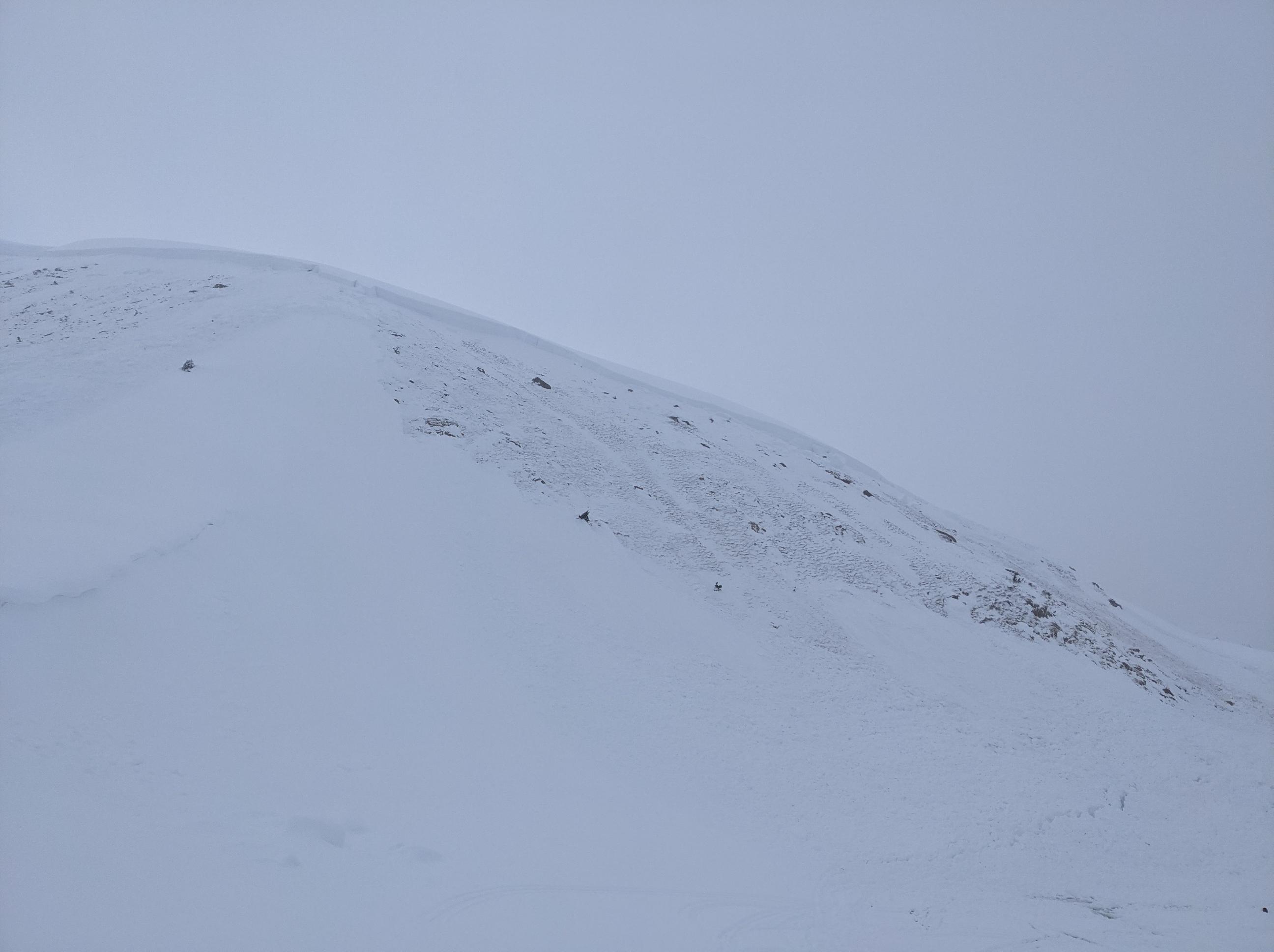 Avalanche in Corona Pass Area 2-14-2021