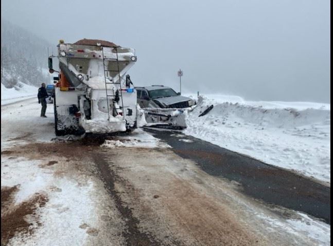 Berthoud Pass Vehicle Pursuit